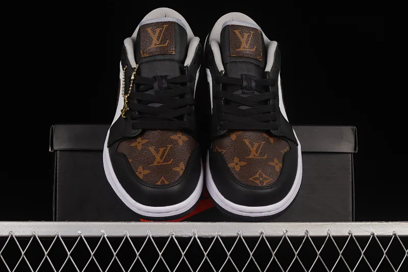All categories Air Jordan Jordan series basketball shoes Air Jordan 1 Low Donkey brand x Air Jordan 1 AJ1 Joe 1 customized version low-top retro culture basketball shoes 553558-039